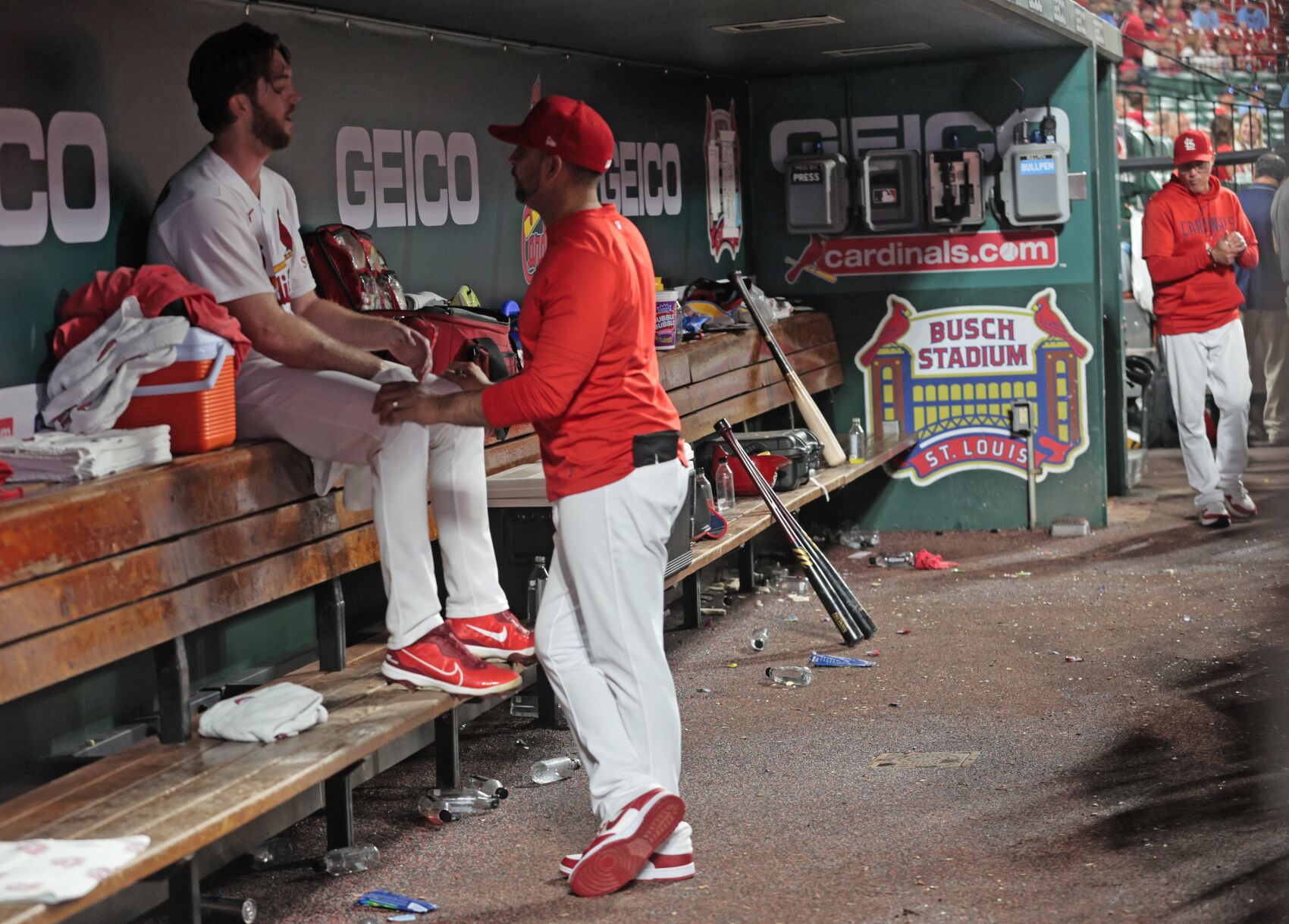 Game 2 of St. Louis Cardinals and San Francisco Giants series